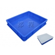 X286塑料周轉(zhuǎn)箱（箱蓋可選，可帶眼）