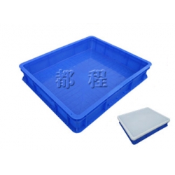 X286塑料周轉(zhuǎn)箱（箱蓋可選，可帶眼）